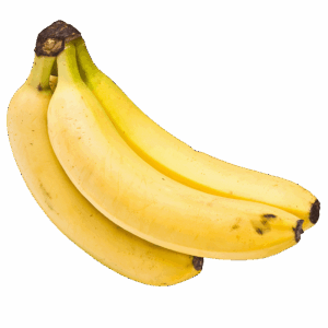 bunch of three bananas